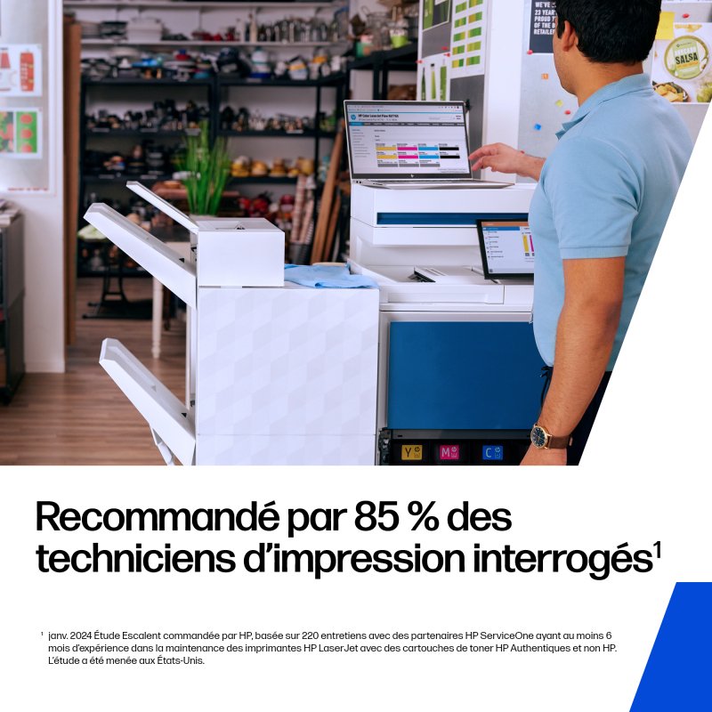 HP 26X LaserJet, lot de 2 cartouches de toner grande capacité authentiques, noir