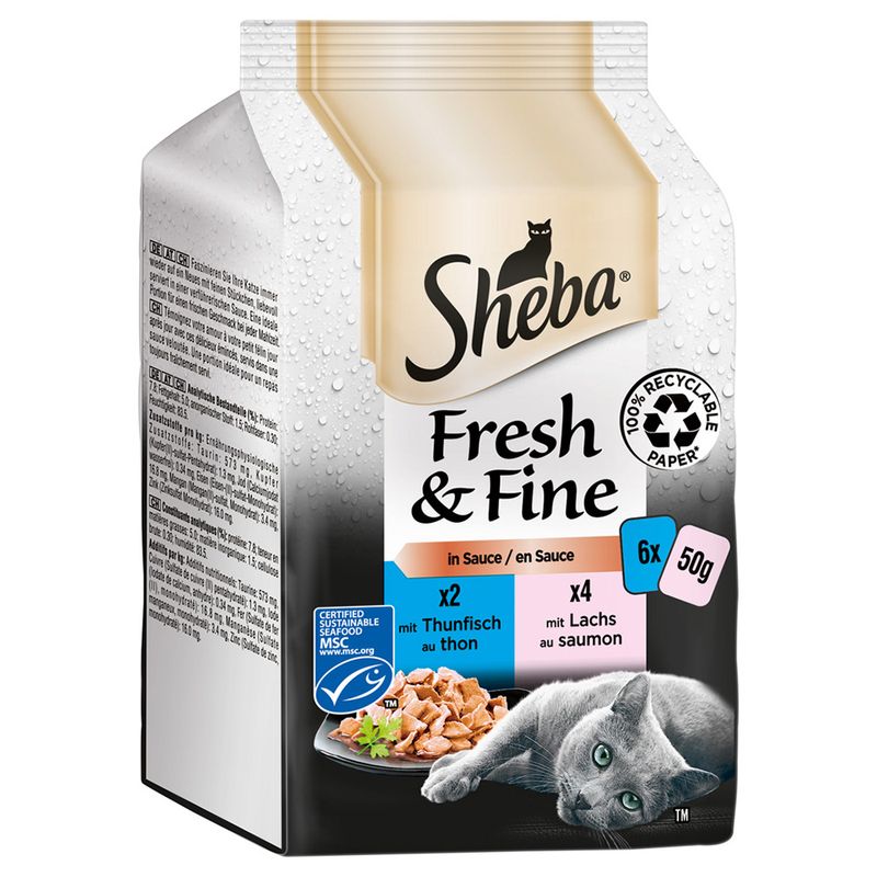 Sheba Délices du jour / Fresh & Fine 6 x 50 g