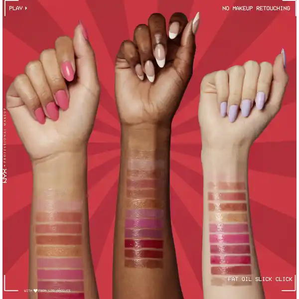 Lippenstift-Set Fat Oil Slick Click Trio