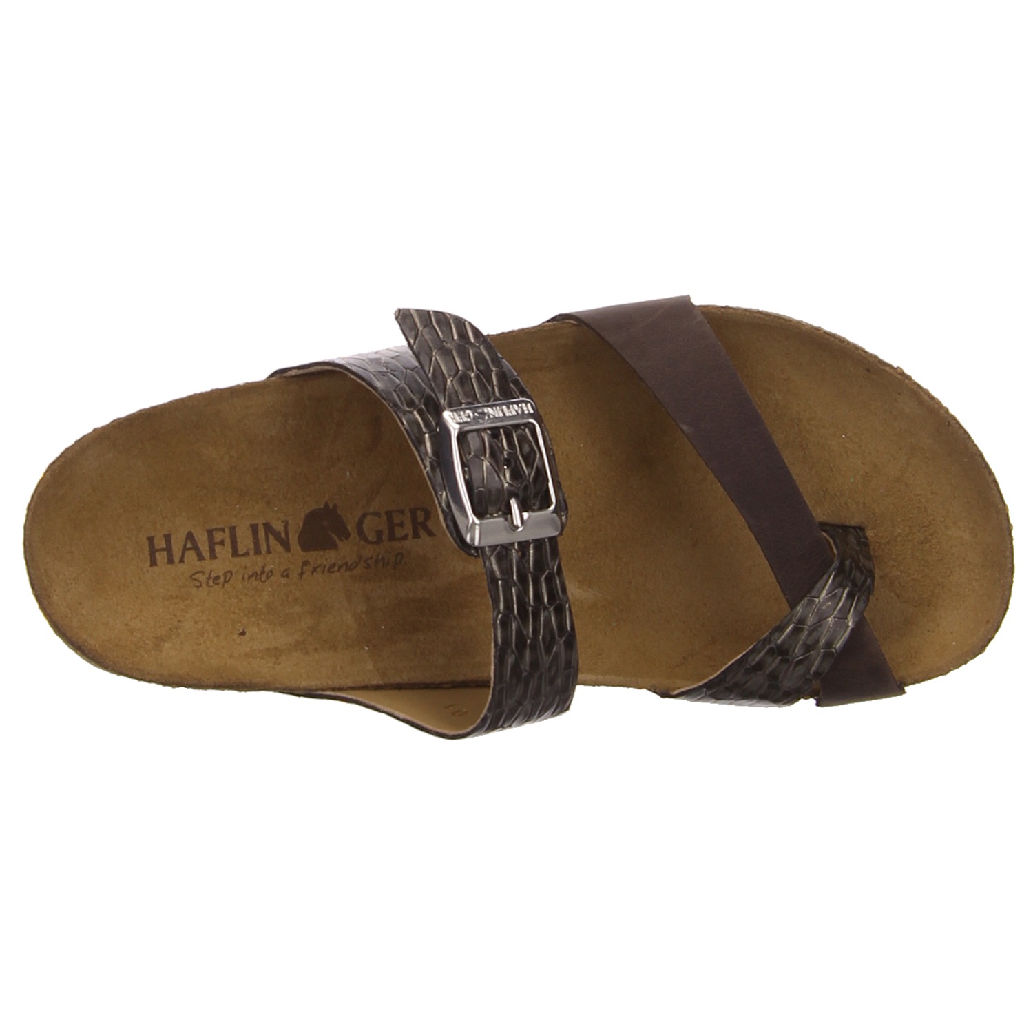 Haflinger Pantoletten braun braun