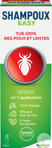 Shampoux Easy Spray Anti-Poux Et Lentes 100ml