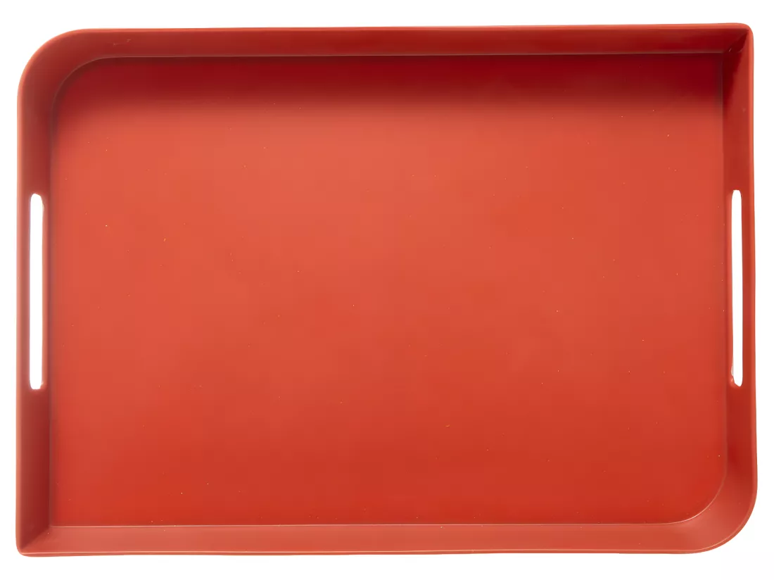 Plateau en Mélamine 35 x 25 cm Rose nacarat