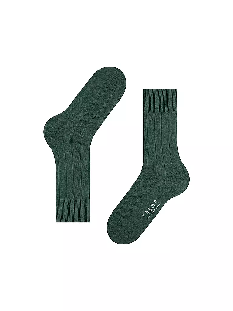 FALKE Socken LHASA RIB hunter green dunkelgrün
