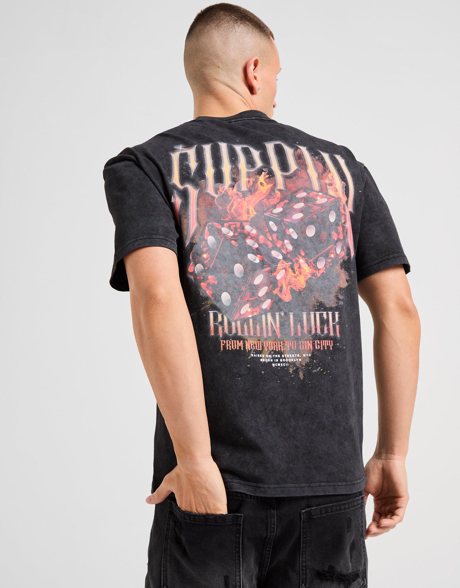 Supply & Demand T-shirt Fire Dice Homme
