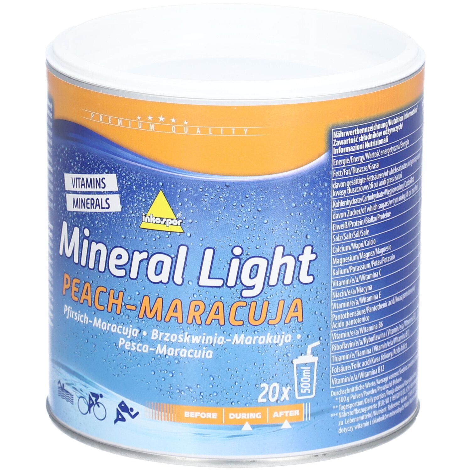 Inkospor® Active Mineral Light Pfirsich-Maracuja