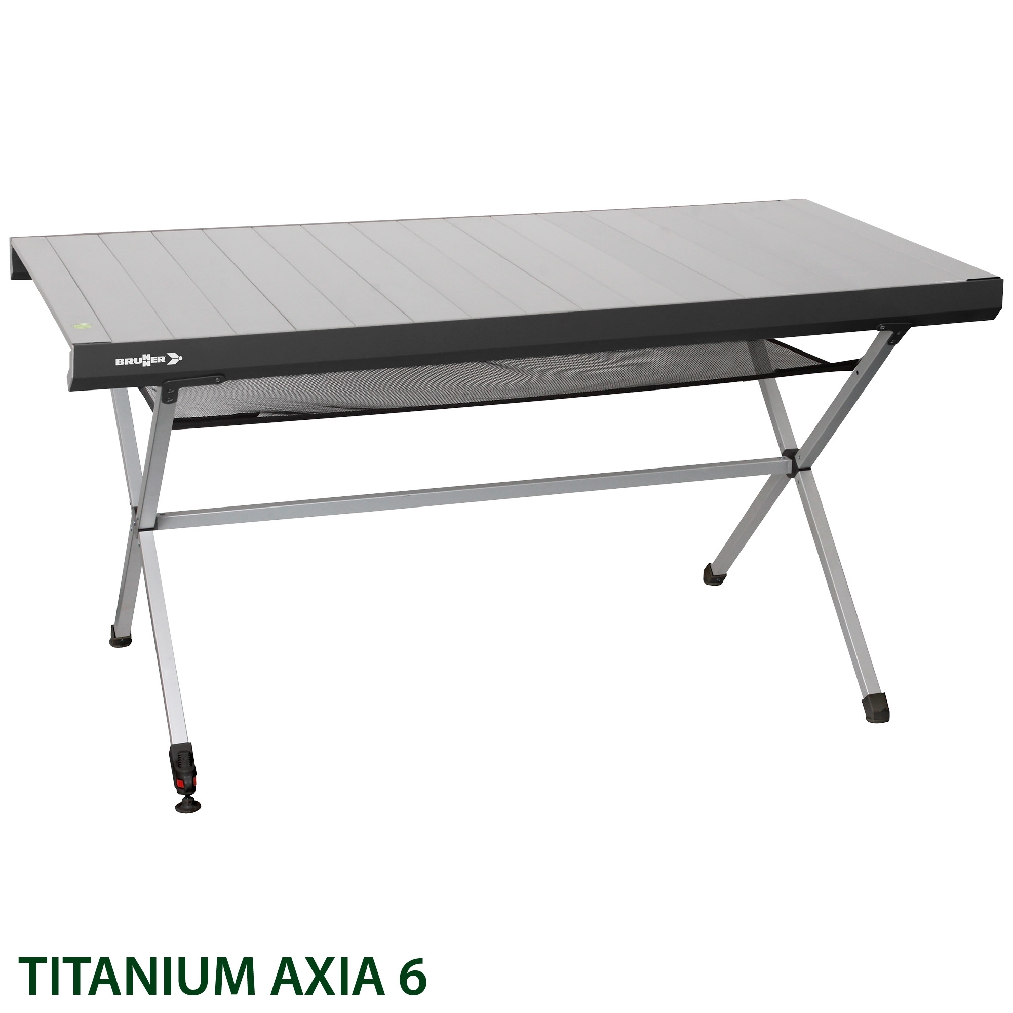 Aluminium-Rolltisch Titanium Axia 4
