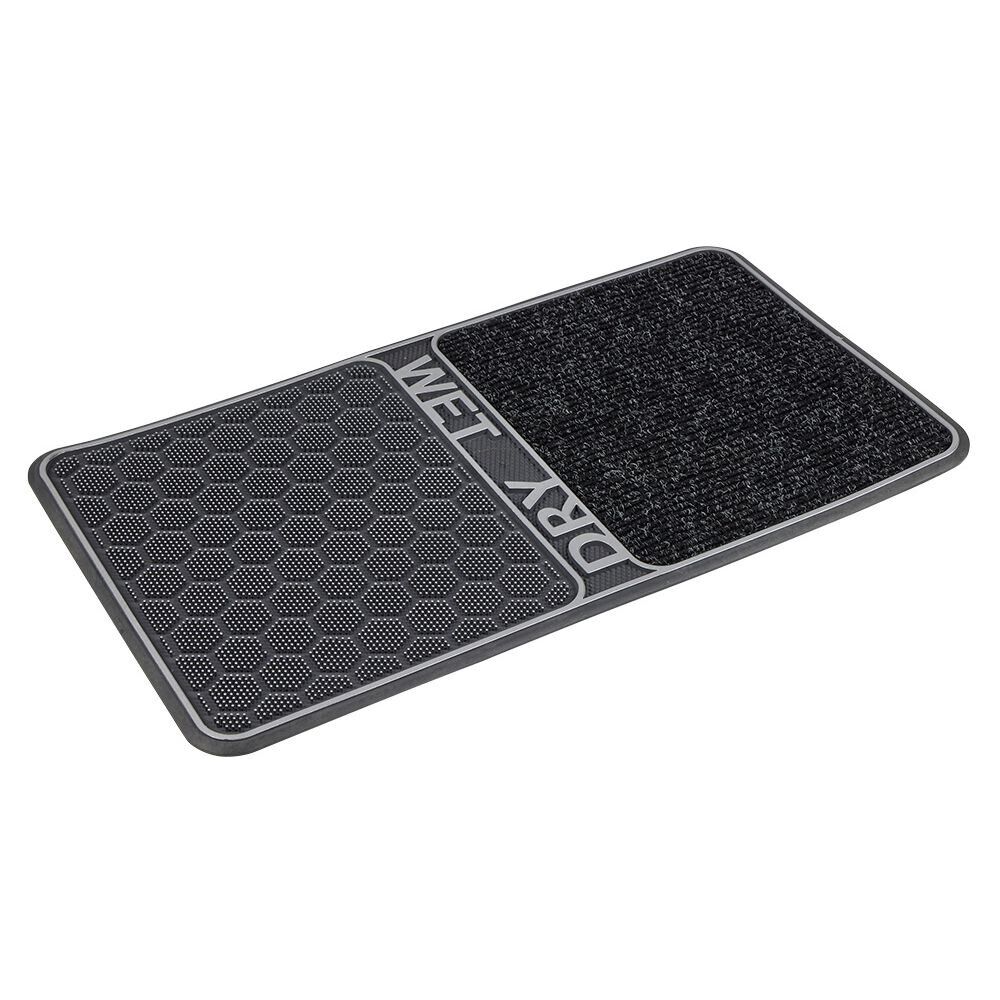 Paillasson double fonction WET DRY noir 80x45cm