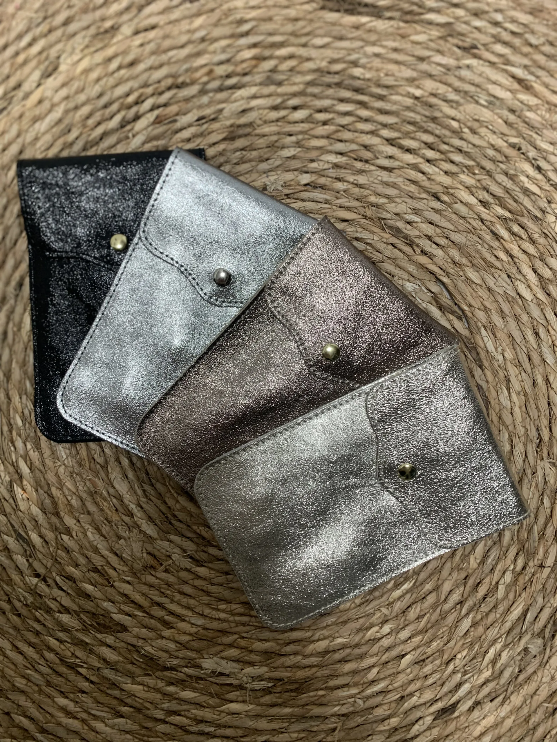 Phone Bag - Nora - Metallic Zilver