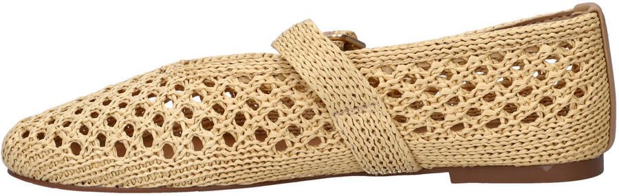 Nelson ballerina's met gevlochten beige