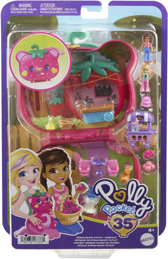 POLLY POCKET - COFFRET OURSON FRAISE