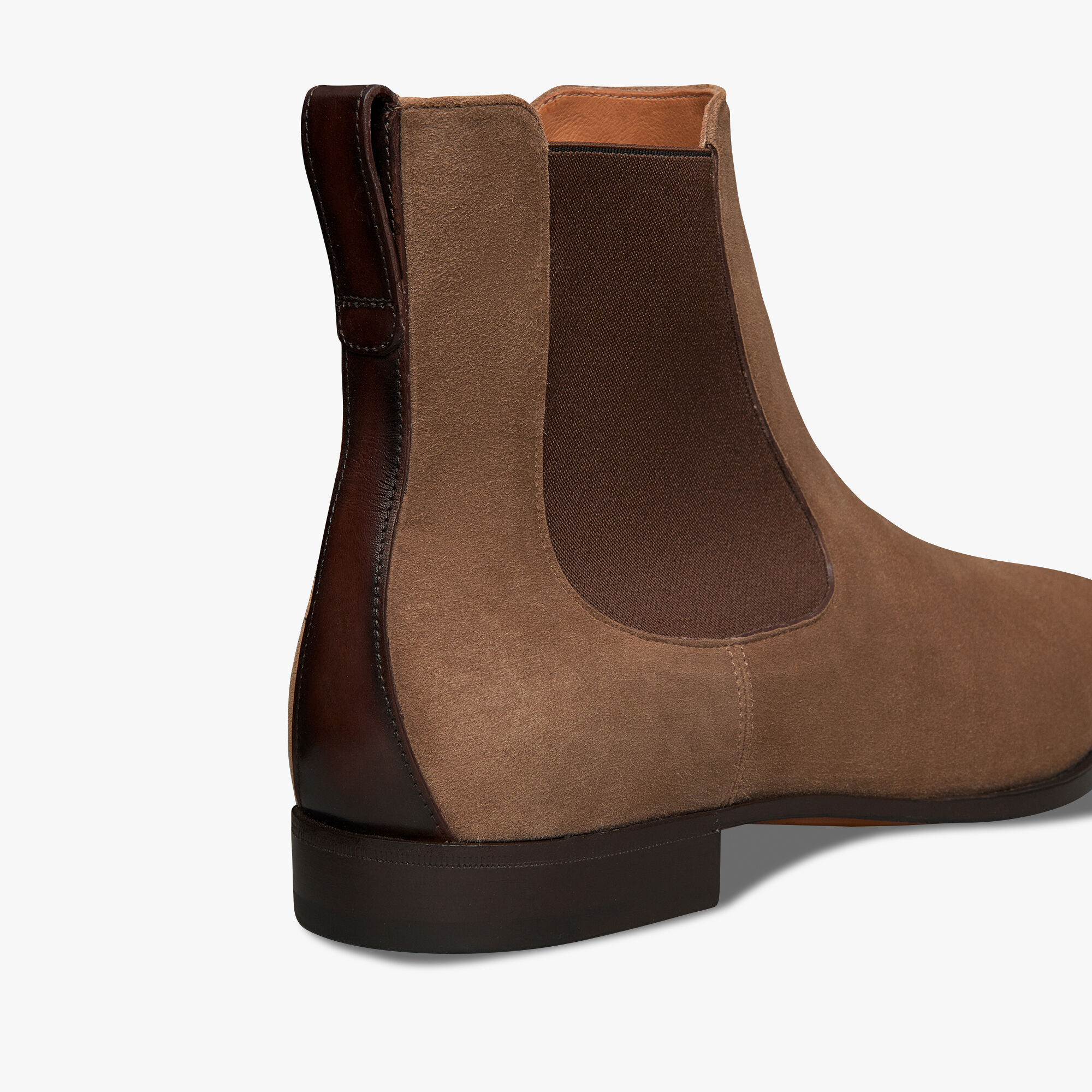 Bottine Demesure En Cuir Camoscio
