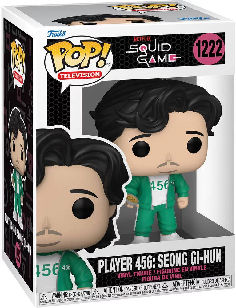 SQUID GAME - FIGURINE POP - GI-HUN
