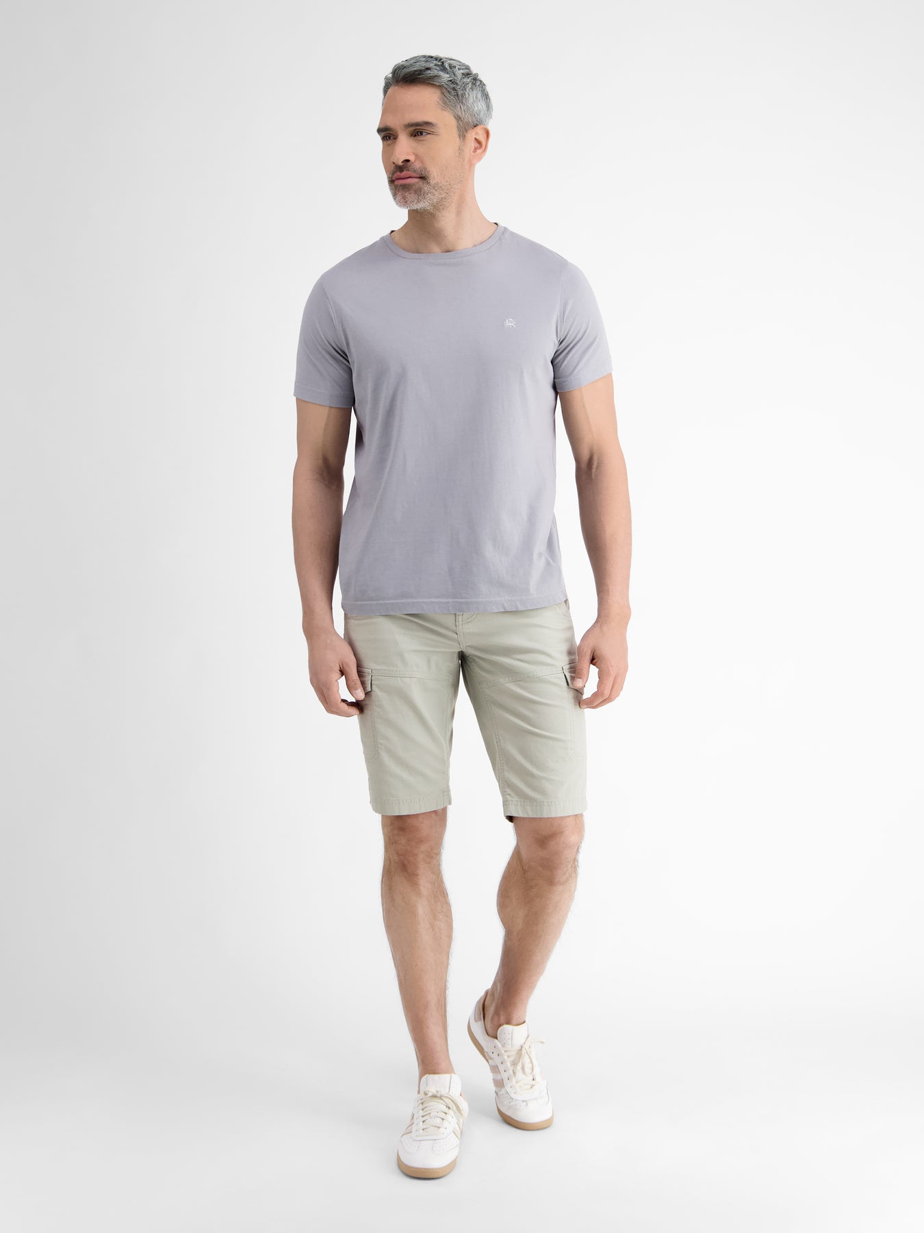 Lässige Herren Cargo-Bermuda, sommerlich leicht