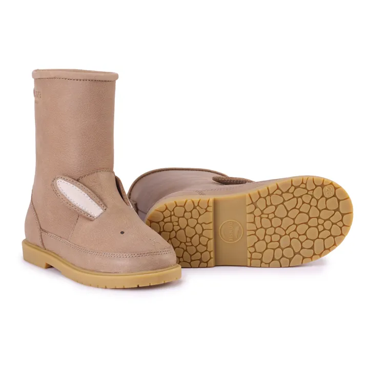 Donsje Bottes Fourrées Lapin Wadudu | Gris taupe