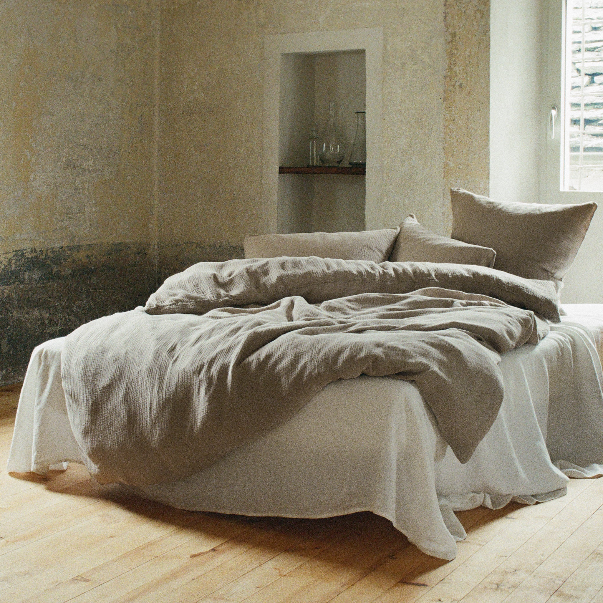 Duvetbezug IBIZA taupe