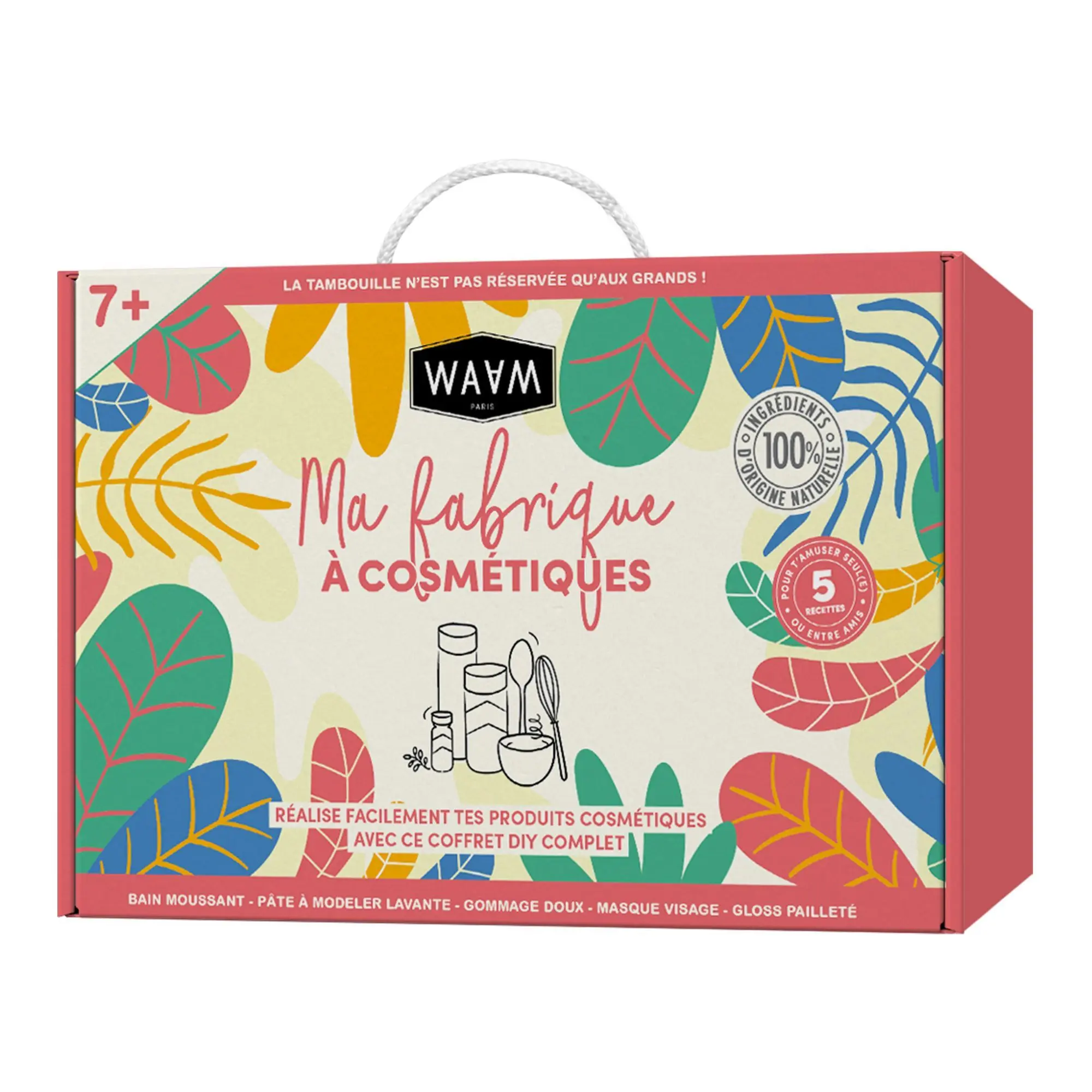 Waam - Coffret Ma Fabrique à Cosmétiques Ingrédients à Cosmétiques- Femme