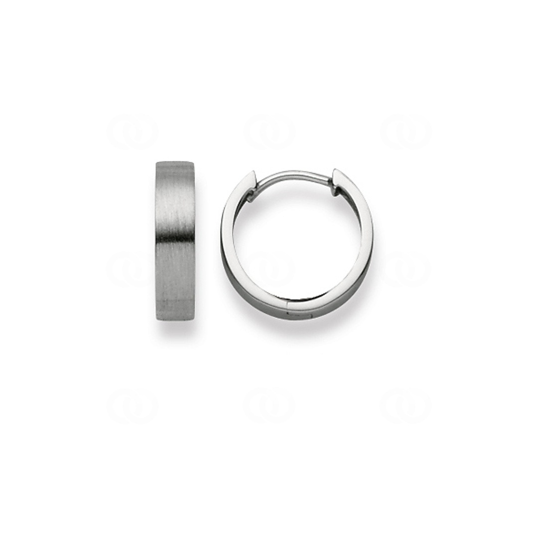 Kreolen 750/18 K Weissgold Ø 14mm