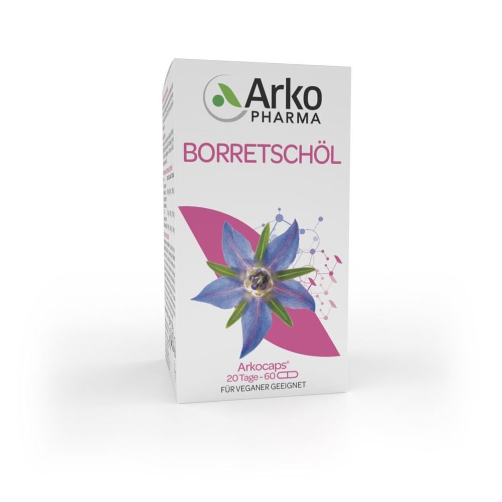 ARKOCAPS Borretschöl<br>60 Stück, Kapsel