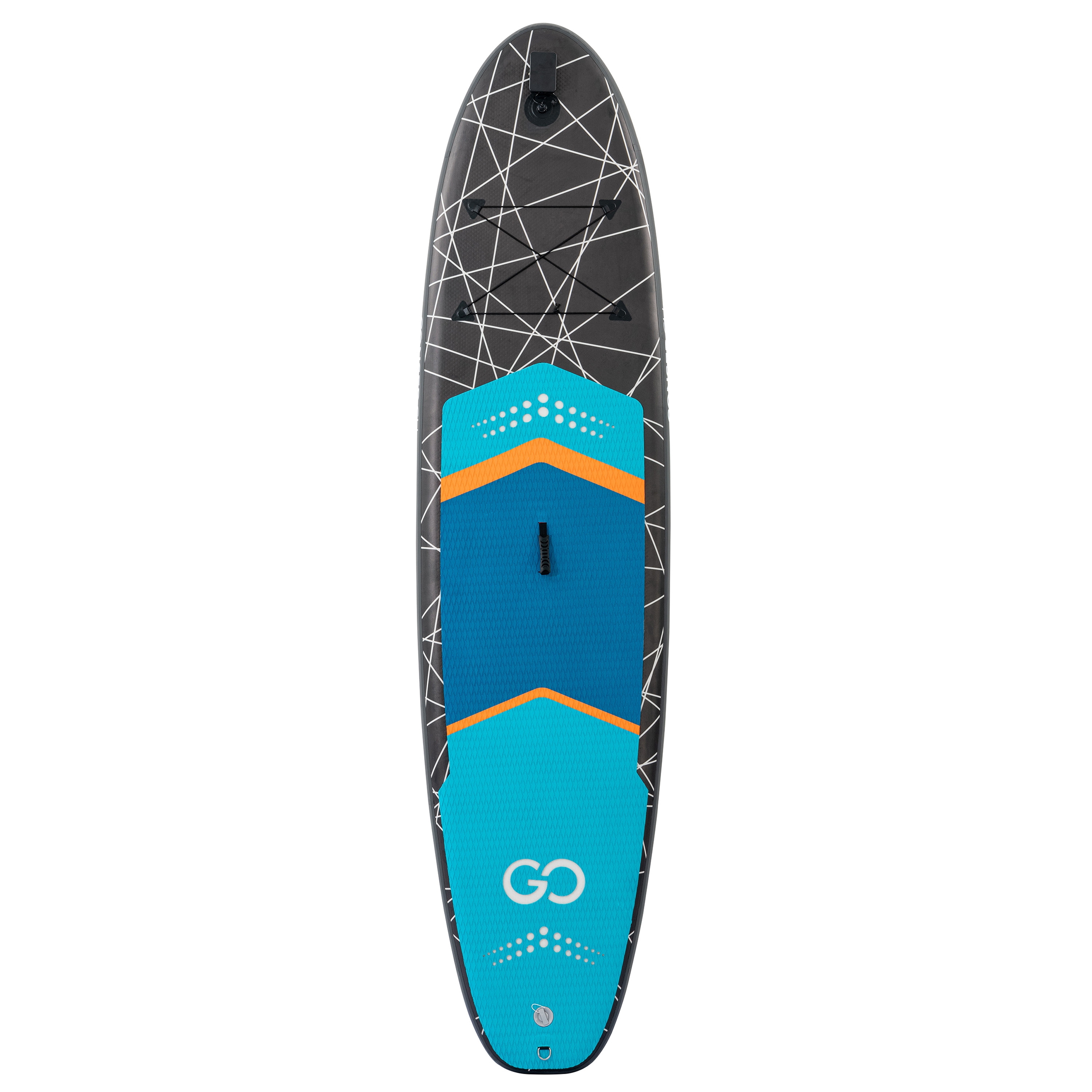 LED Stand Up Paddle LASER 320 cm schwarz