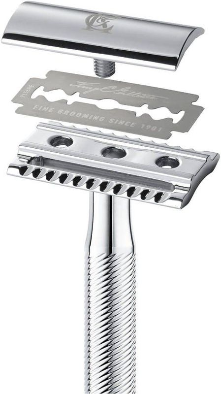 King C. Gillette Double Edge Safety Scheermes - 5 Scheermesjes