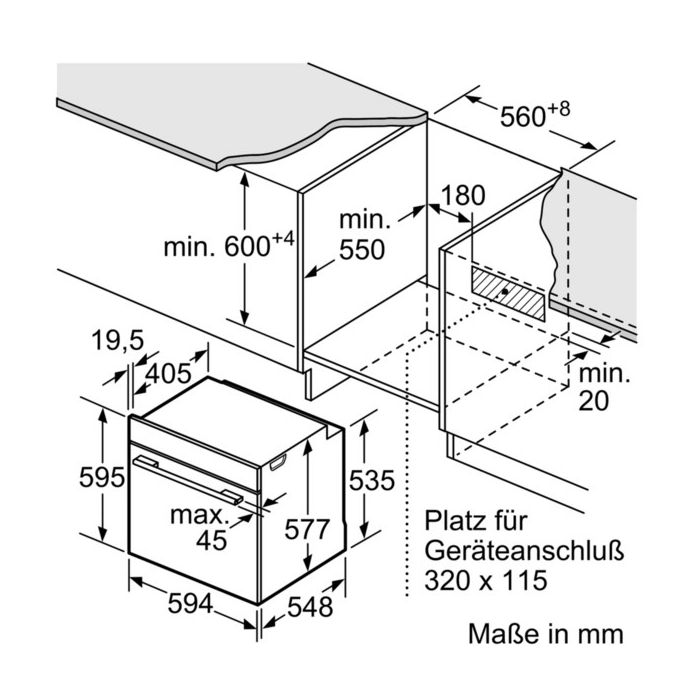 Siemens Einbau-Backofen iQ700 HB674GBS1