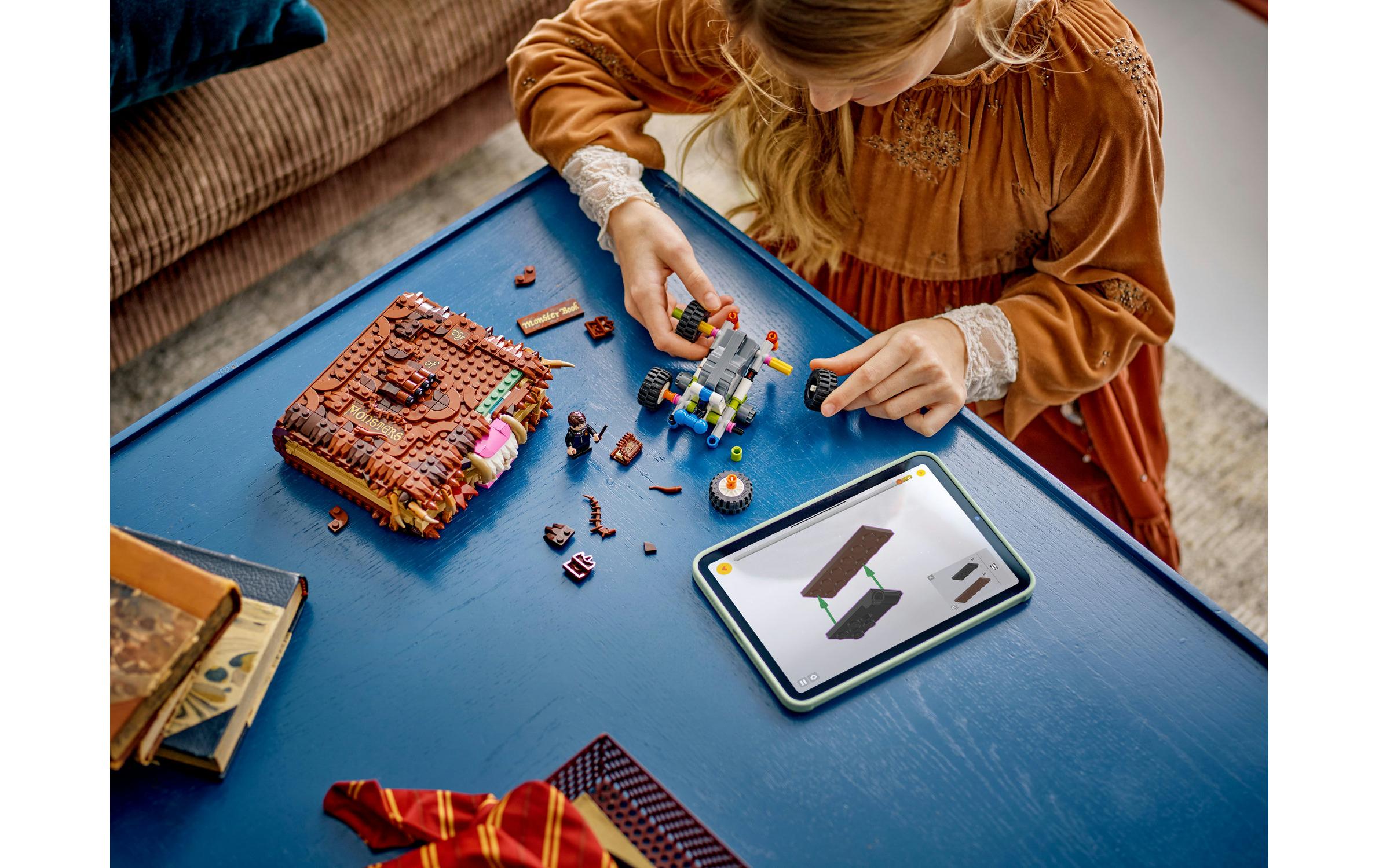 Harry Potter Beissendes Monsterbuch der Monster 76449Bauspiel für Kinder