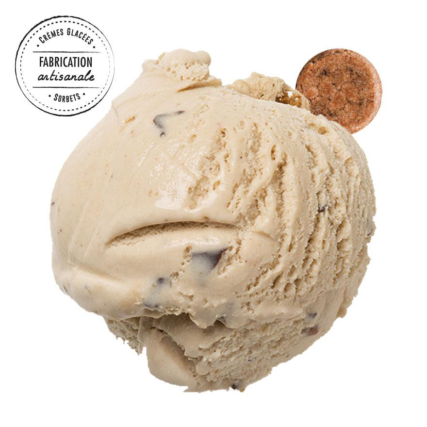 Crème Glacée Speculoos & Chocolat