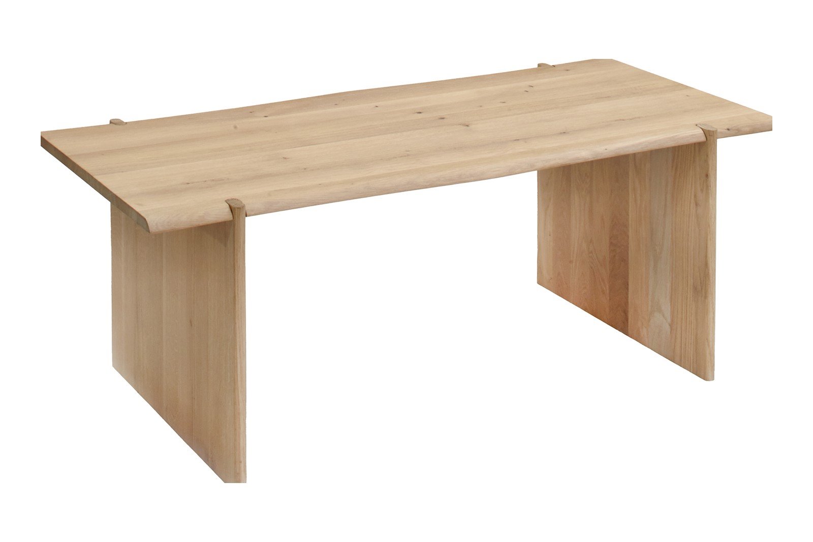 Aspen sofabord Hvitoljet villeik. 130x60cm.