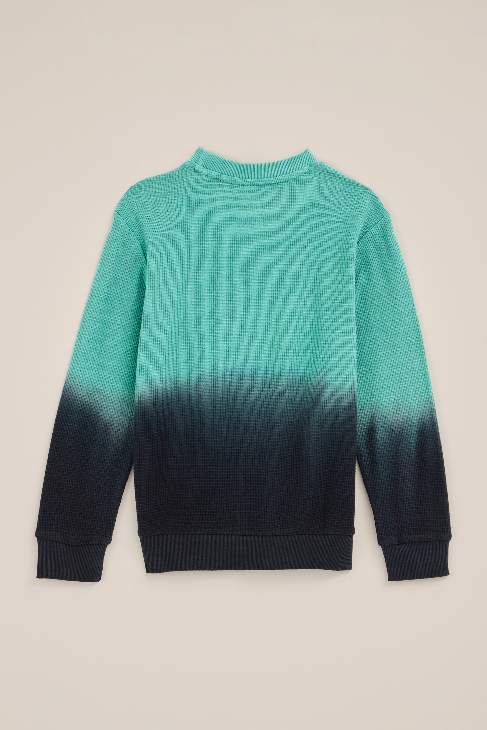 Jongens T-shirt met structuur WE Fashion Lichtgroen
