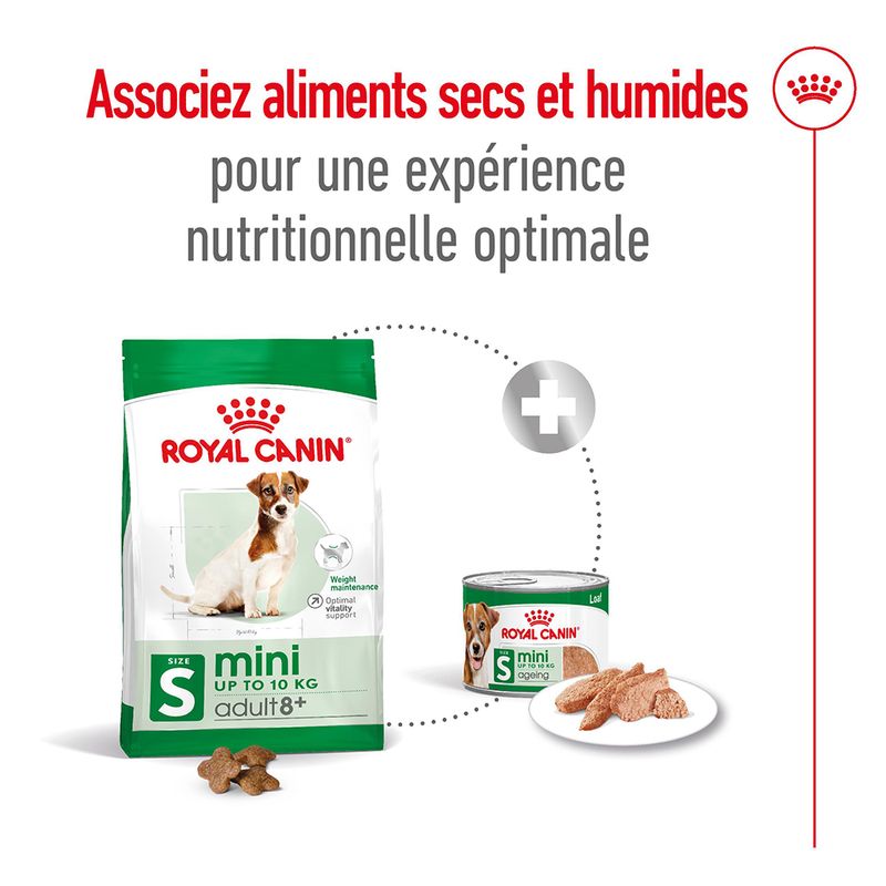 Royal Canin Mini Adult 8+ à prix discount sur bitiba.fr