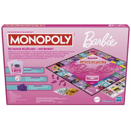 Hasbro Monopoly Barbie