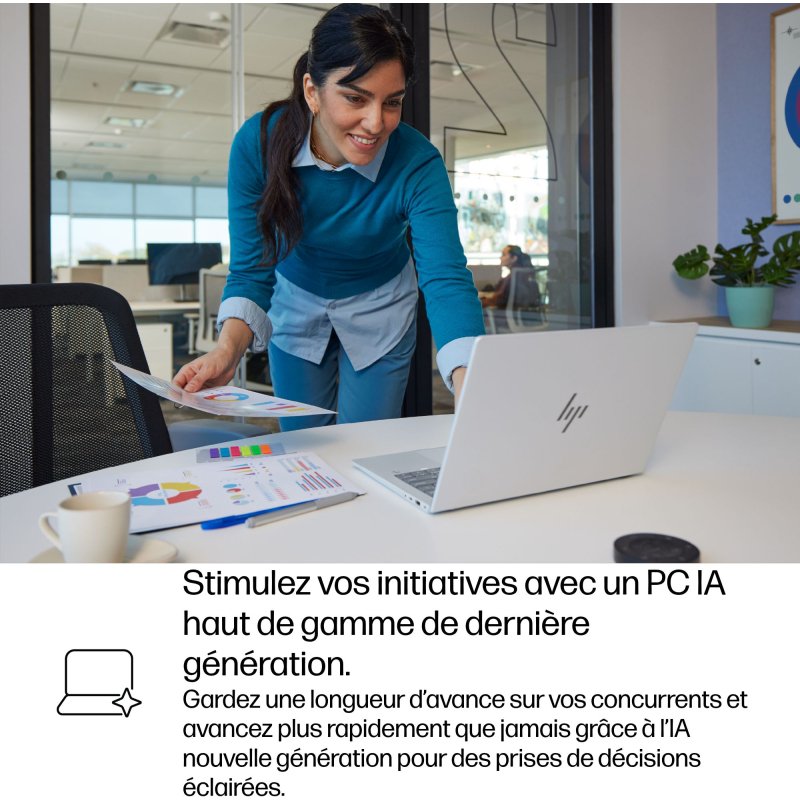 HP EliteBook X G1i Next Gen AI PC Wolf Pro Security Edition Copilot+ PC Intel Core Ultra 7 258V Ordinateur portable 35,6 cm (14