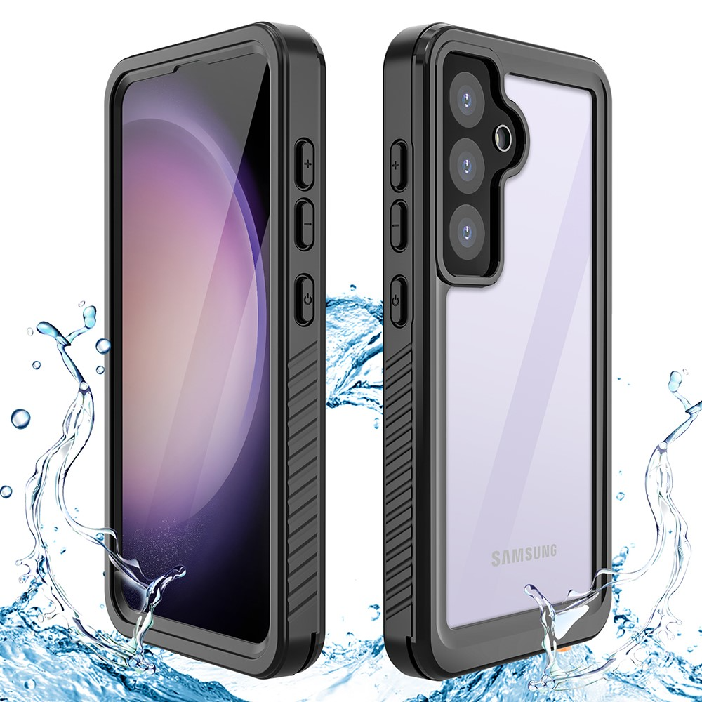 Samsung Galaxy S24 Wasserfeste Outdoor Schutz Hülle (IP68) - Schwarz