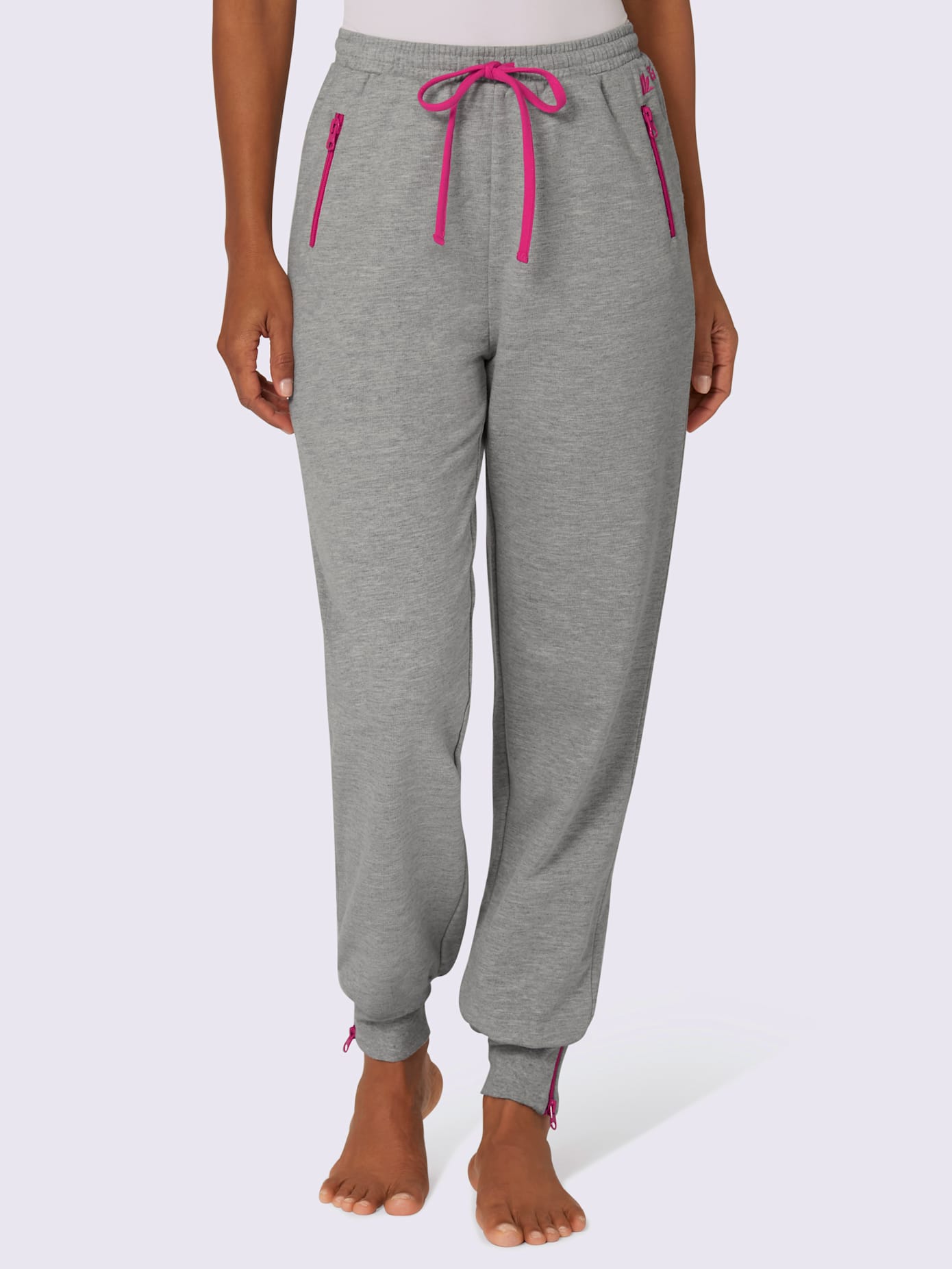 Pantelon de jogging glissières colorées