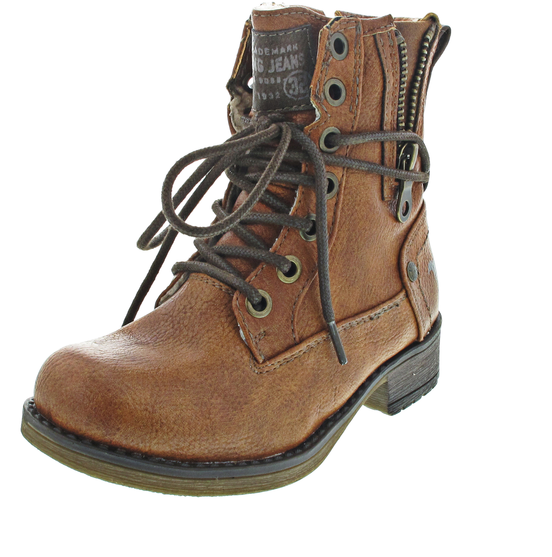 Mustang Schnürboots braun