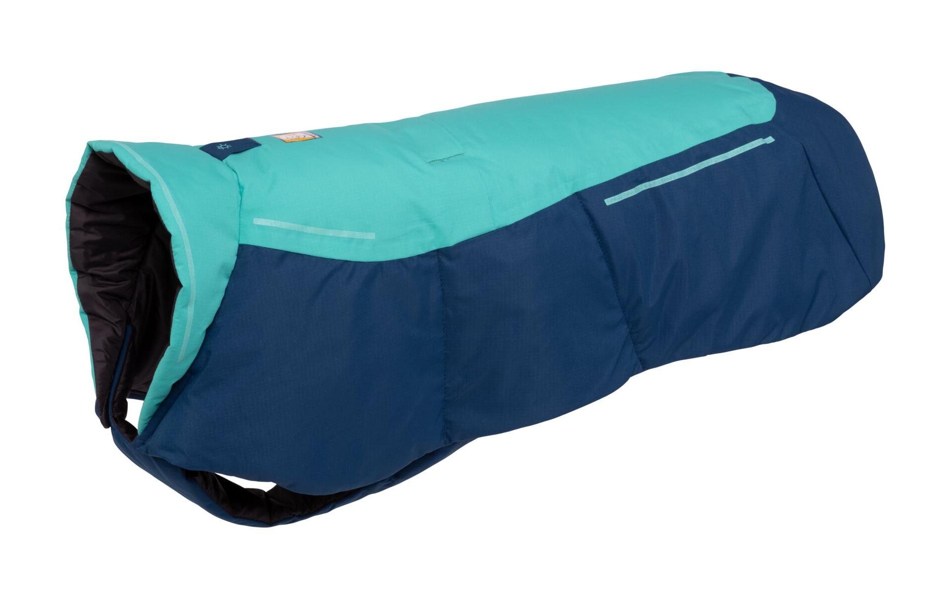 Wintermantel Vert, S, Aurora TealWärmender und wasserdichter Hundemantel
