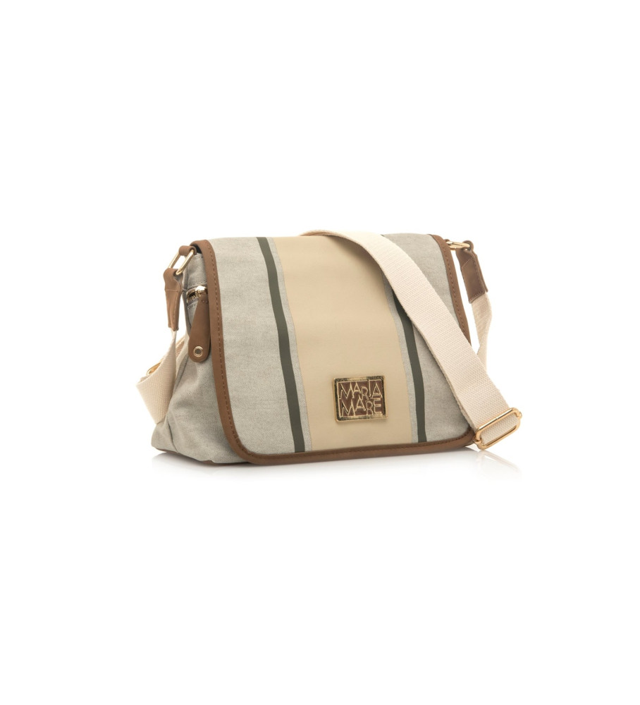Bolsa transversal bege Mariamare Boly