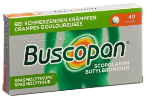 BUSCOPAN Dragées 10mg, 40 Stück