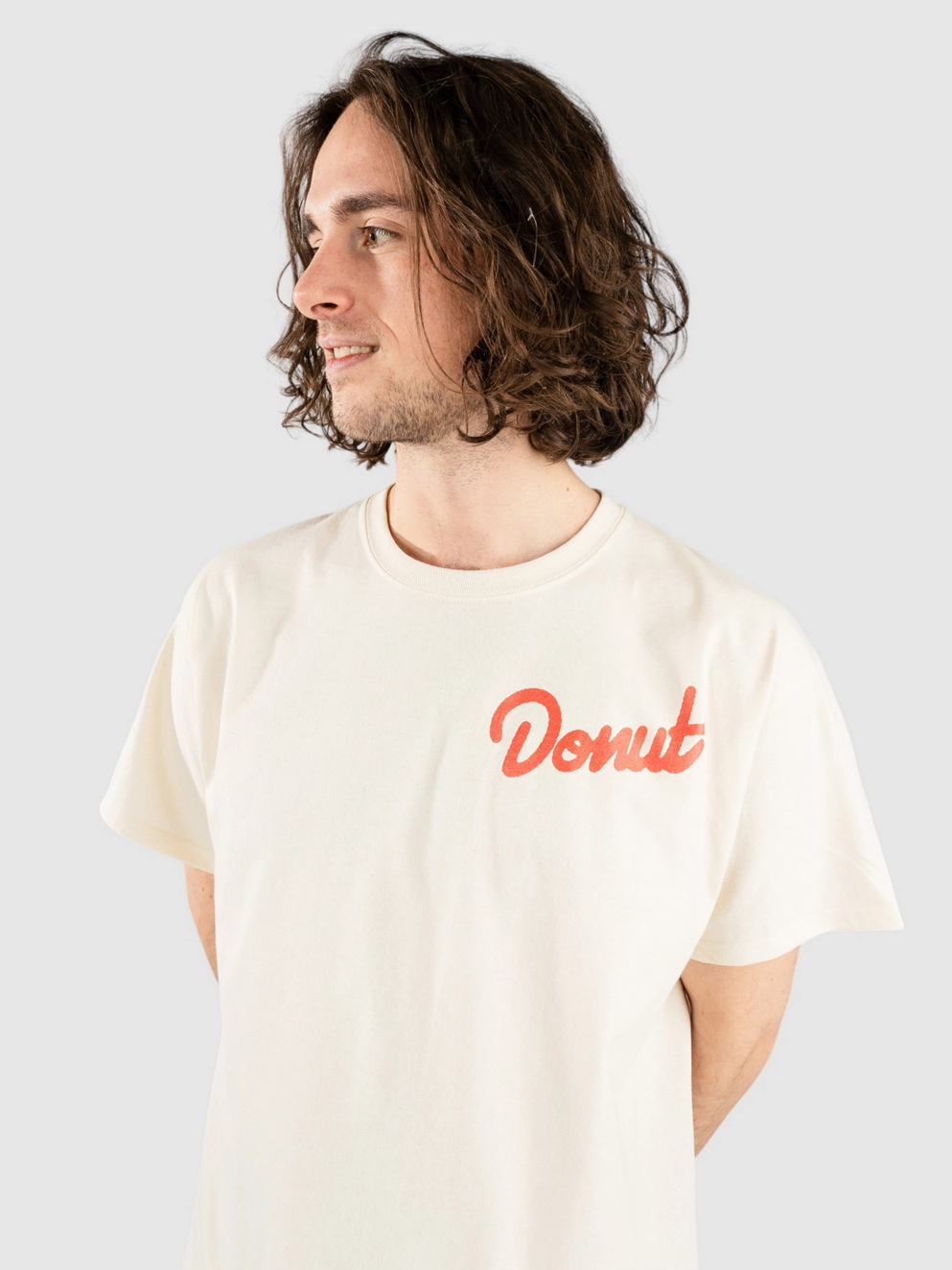 Donut Cap Heart T-Shirt natural