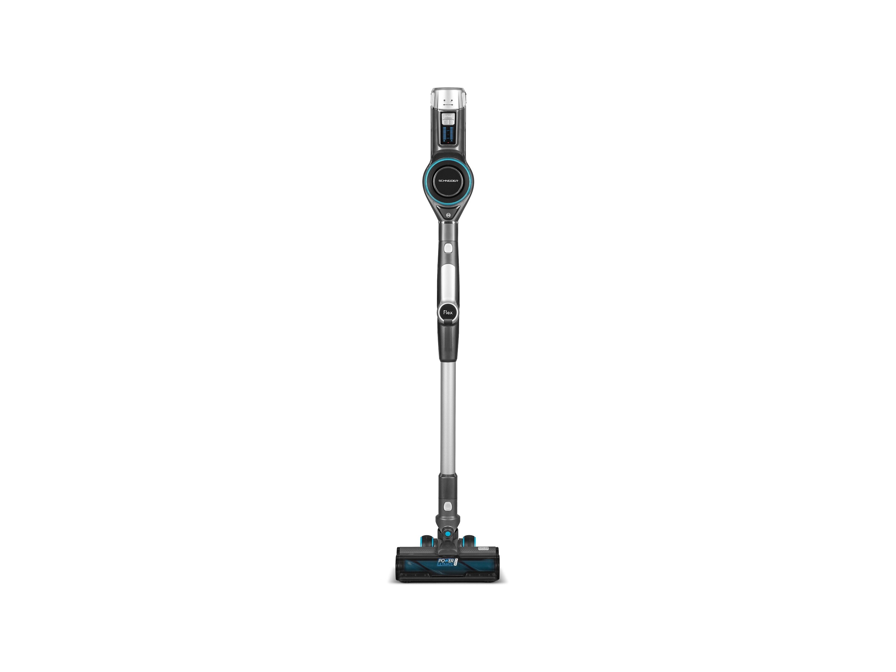 Schneider Flexibler Akku Staubsauger 400 W 600 ml Volumen, HEPA Filter