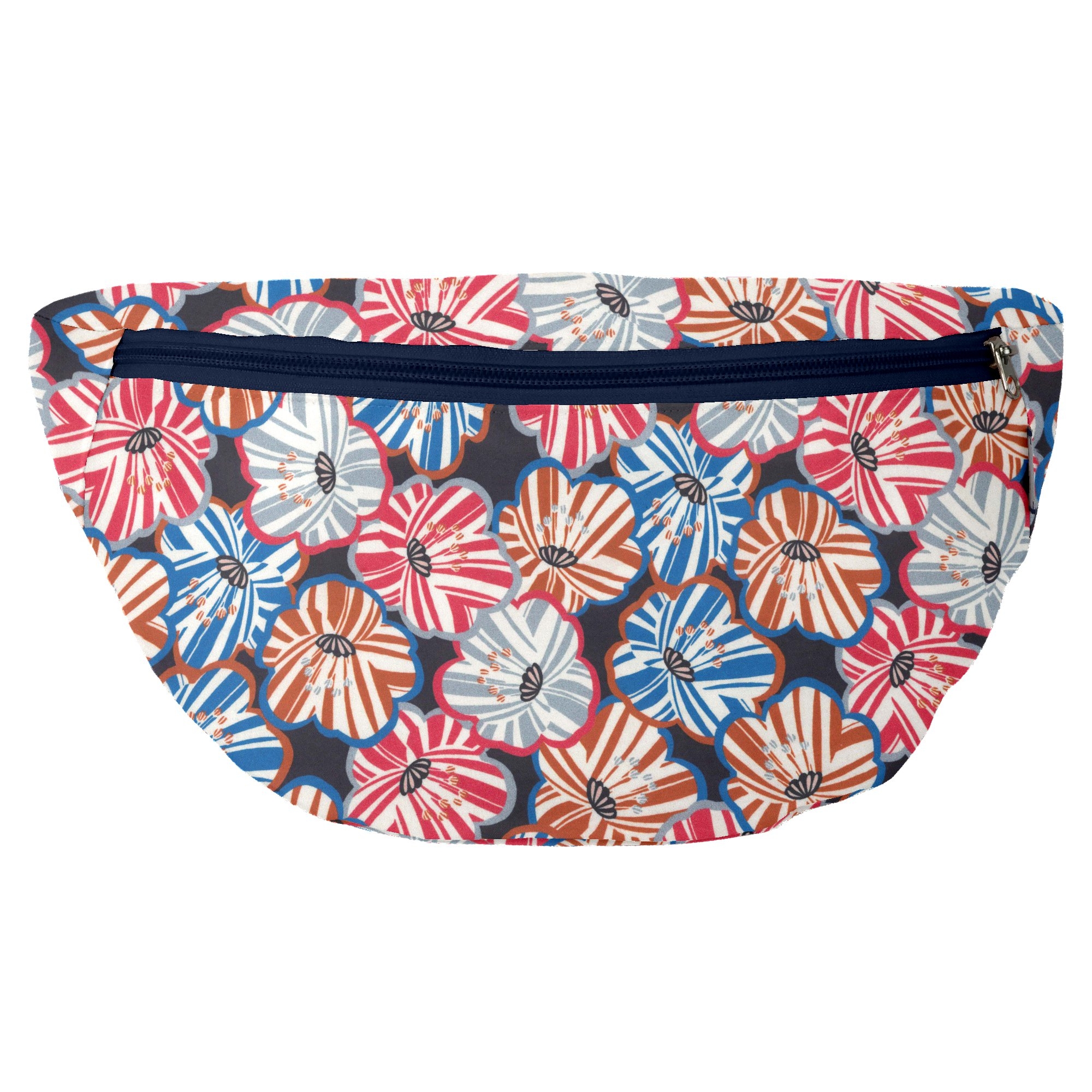 Sac Banane Anémones Rayées