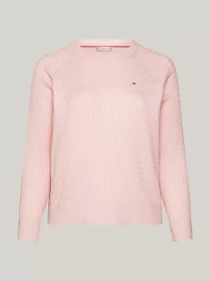 Suéter Curve Cable Knit Relaxed Fit