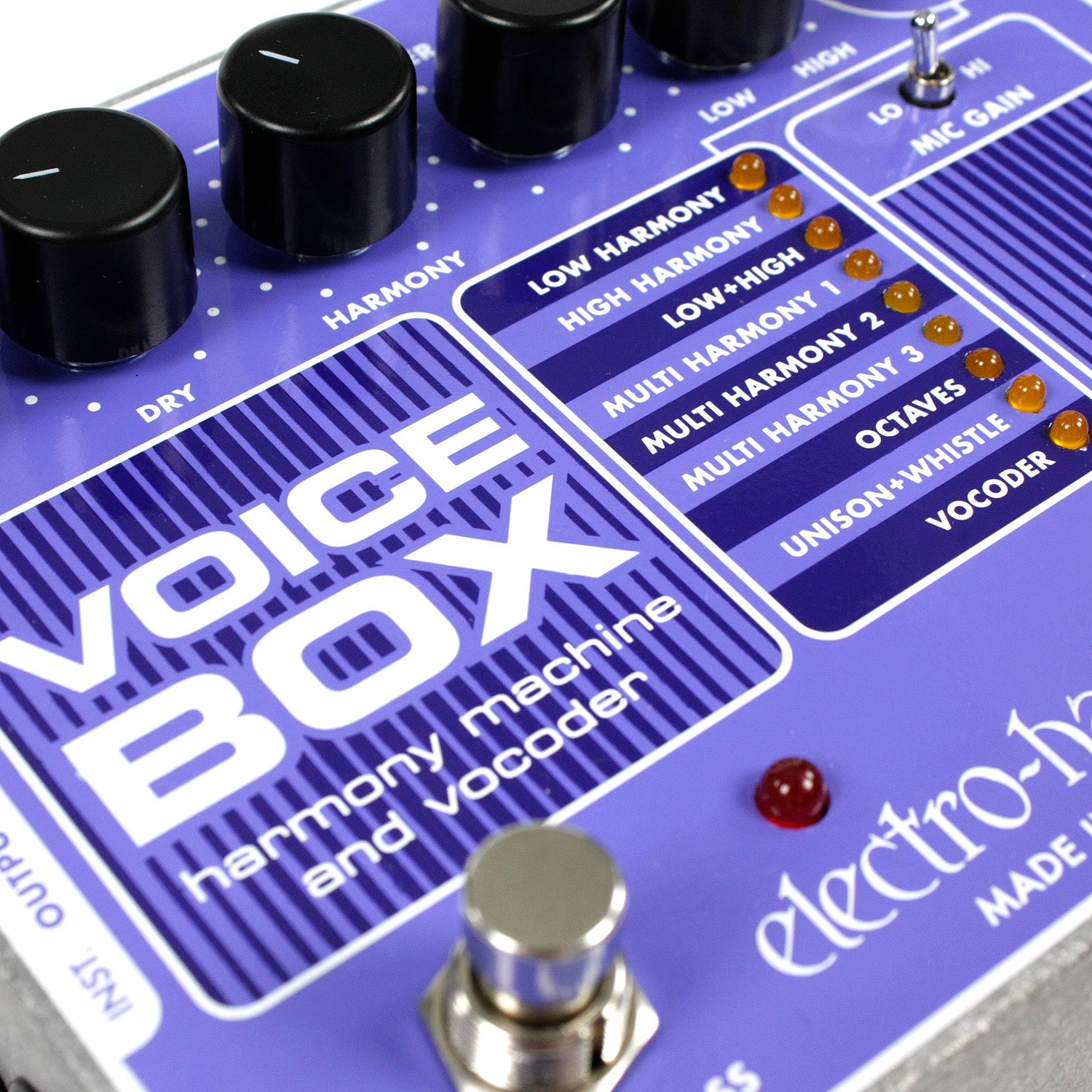 Electro Harmonix Voice Box Vocoder effectpedaal