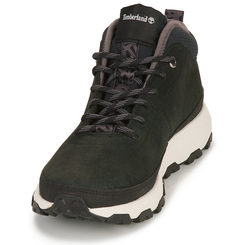Timberland - WINSOR TRAIL MID LEATHER - Noir