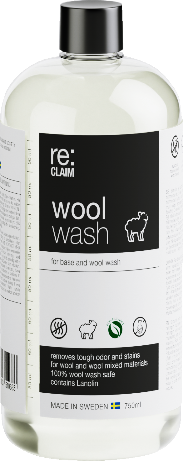 re:CLAIM Wool Wash vaskemiddel 750 ml