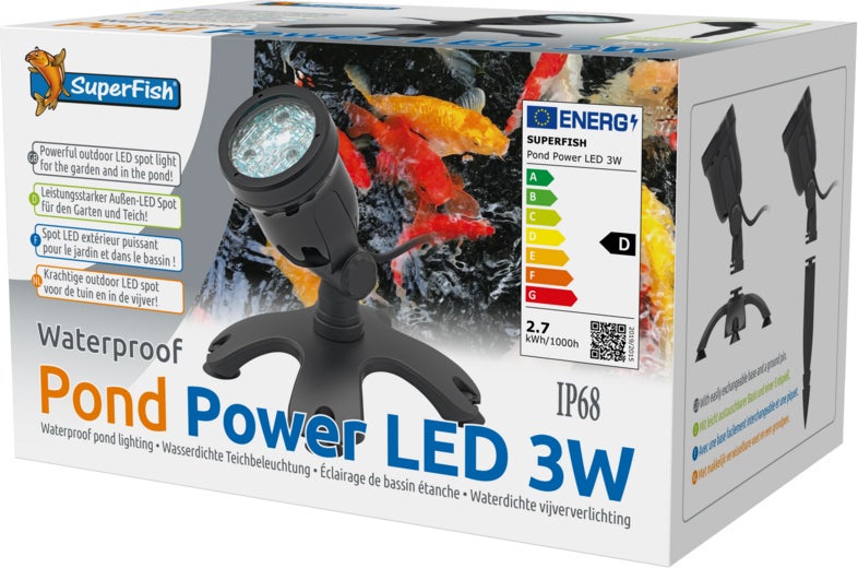 Superfish vijververlichting Power LED 3 W