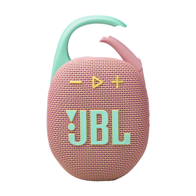 JBL - Clip5 Portable Bluetooth Speaker - Pink