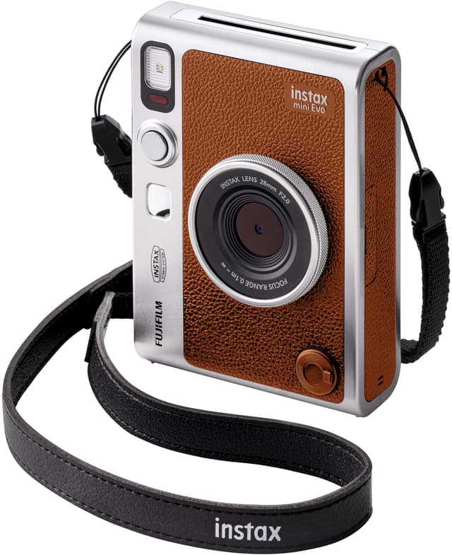 Fujifilm Instax Mini Evo kamera (brun)