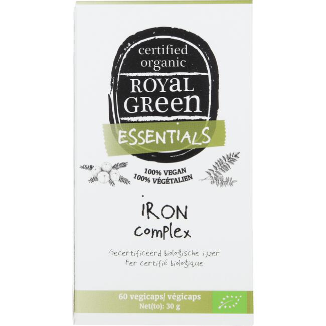 Royal Bio Green Iron Complex Capsules 60 stuks