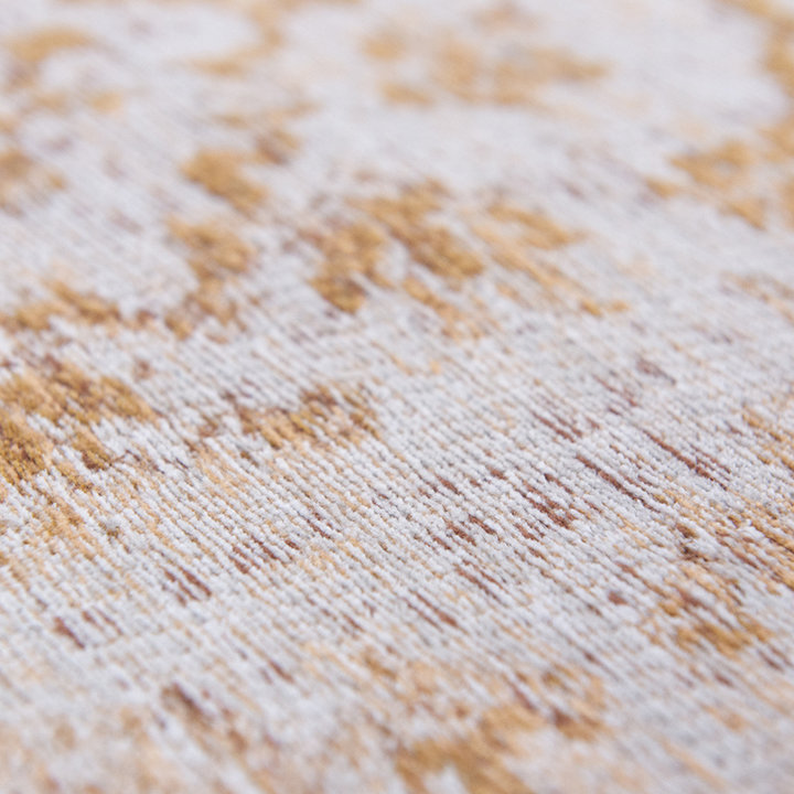 Vintage vloerkleed - Fading World Medaillon Oranje